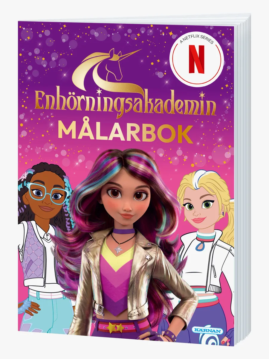 Egmont Kärnan Målarbok Enhörningsakademin