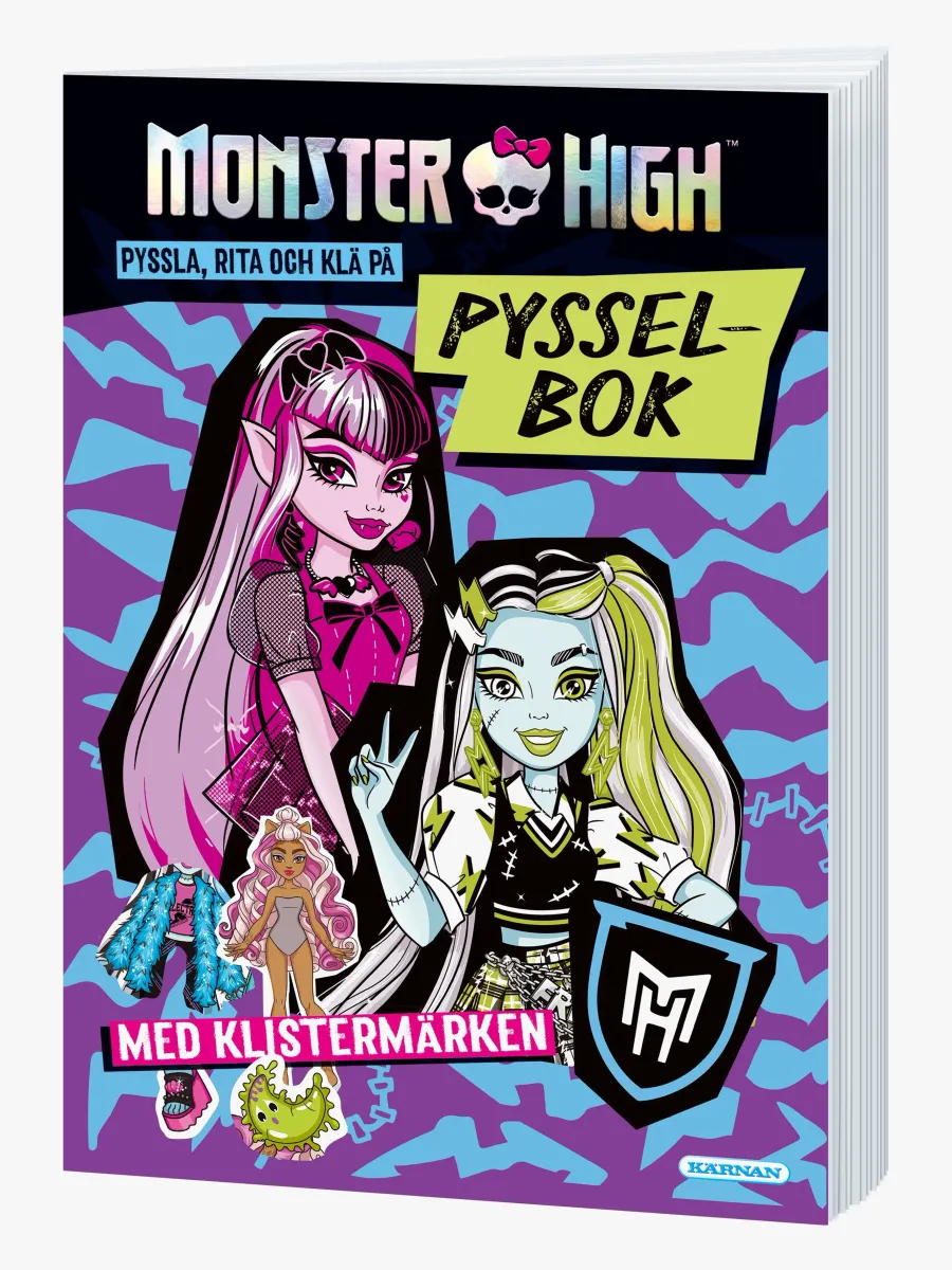 Egmont Kärnan Pysselbok Monster High