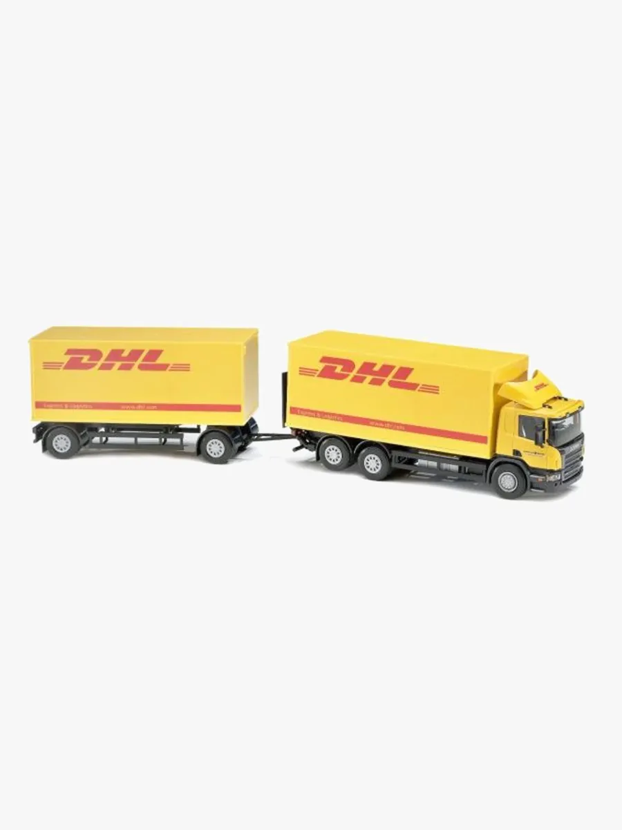 Emek Distrubutionsbil Med Släp Scania DHL