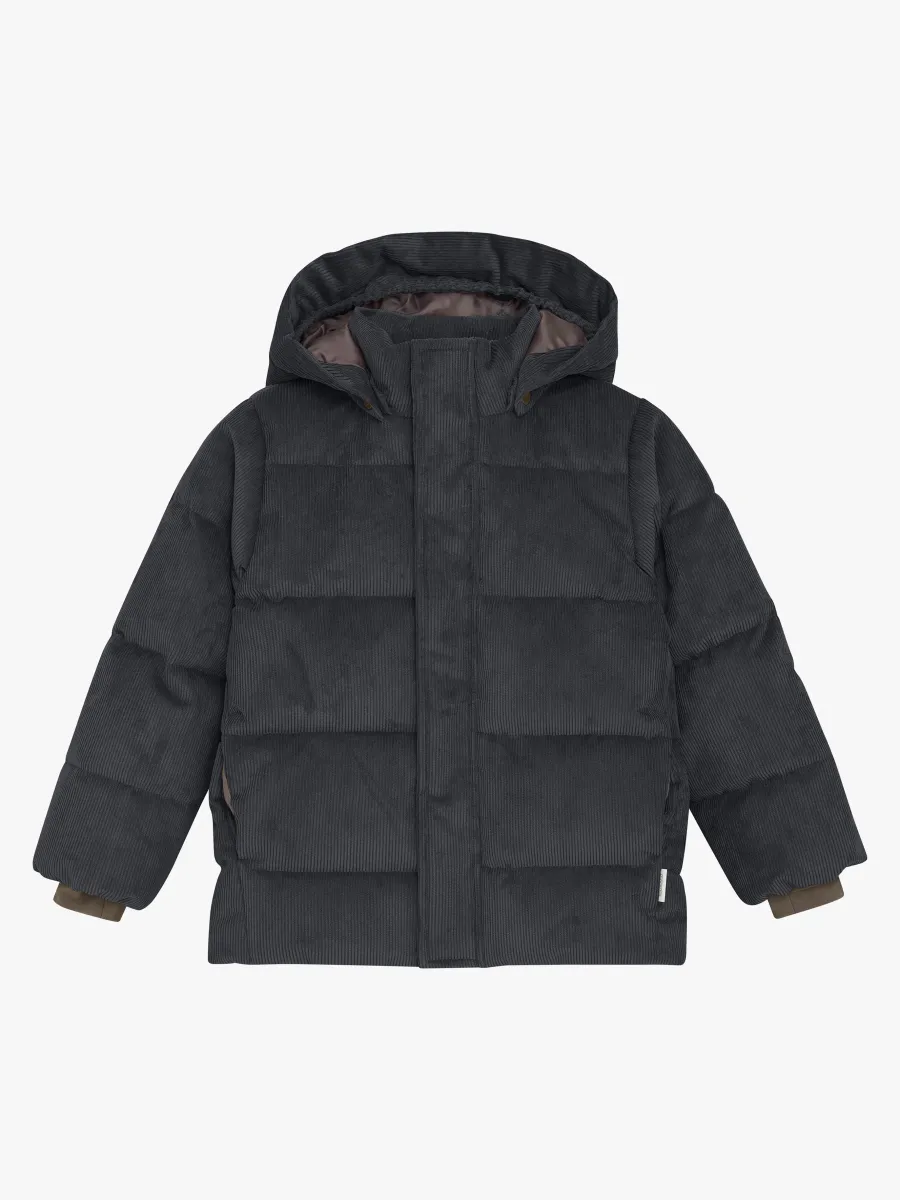 EN FANT Manchester Puffjacka, Ebony, 98