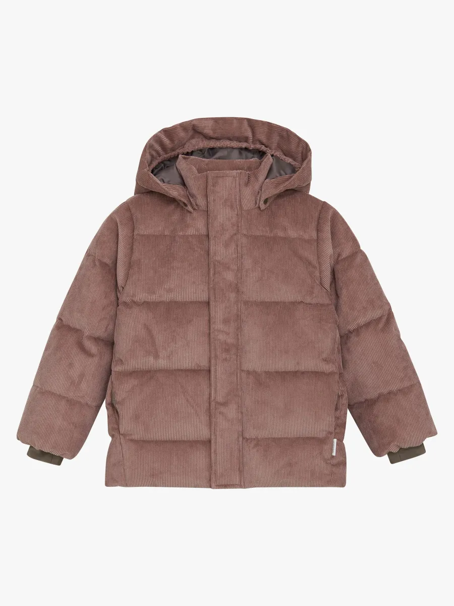 EN FANT Manchester Puffjacka, Rose Taupe, 110