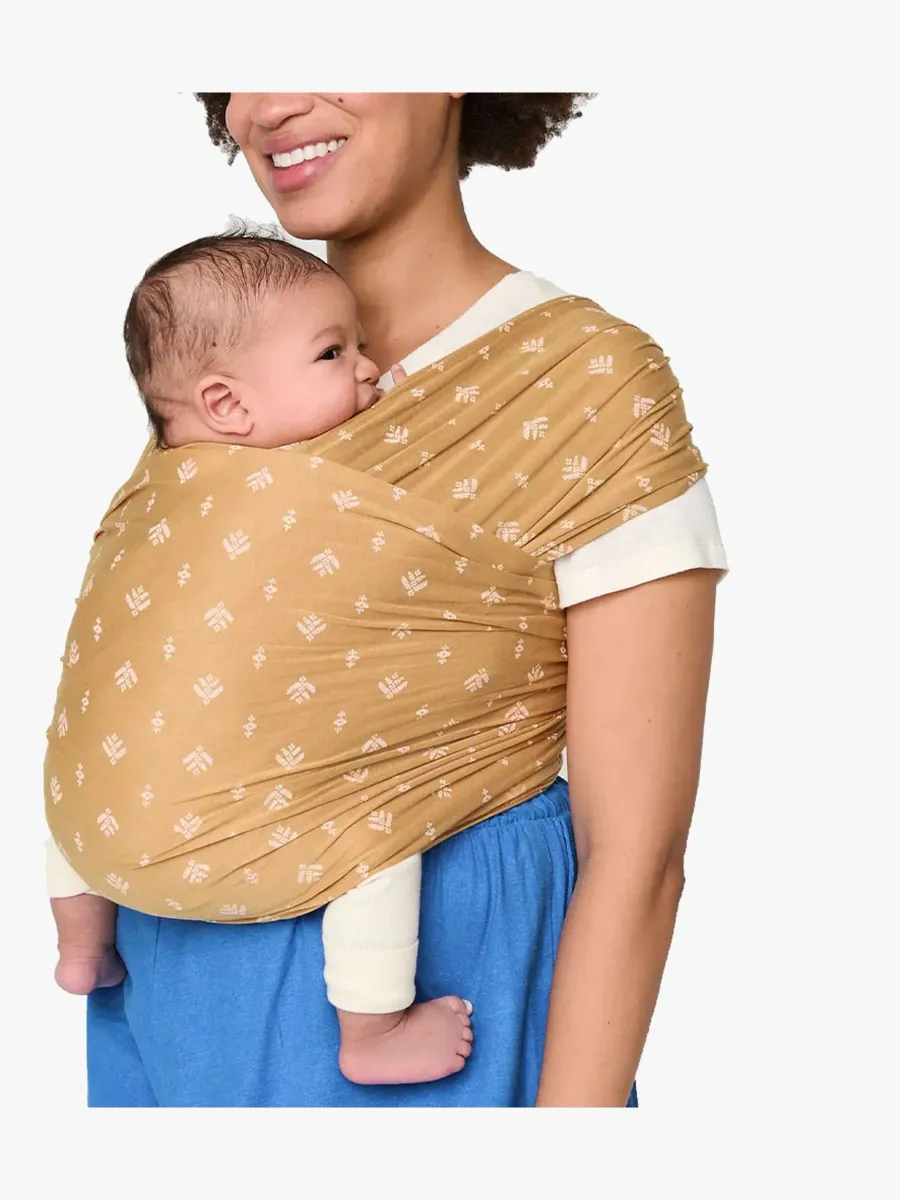Ergobaby Aura Wrap Knit Bärsjal, Camel Harvest