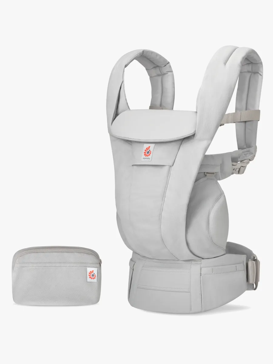 Ergobaby Omni Deluxe Bärsele Cotton, Pearl Grey