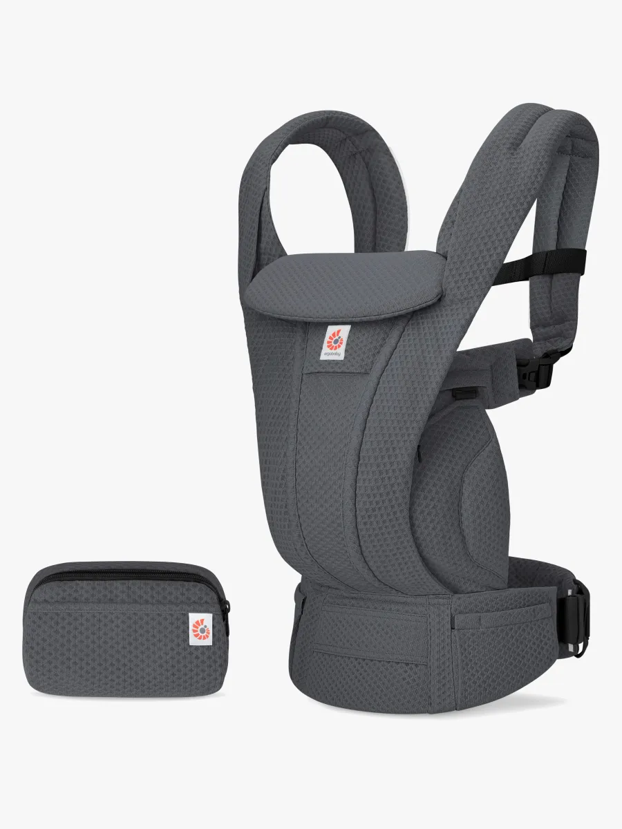 Ergobaby Omni Deluxe Bärsele Mesh, Graphite Grey