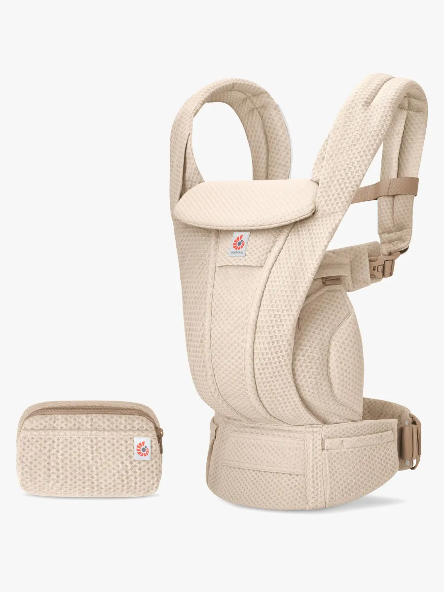 Ergobaby Omni Deluxe Bärsele Mesh, Natural Beige