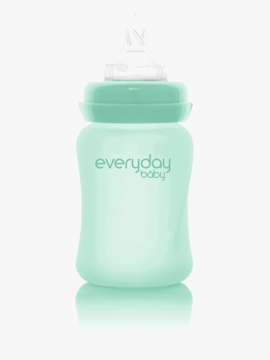 Everyday Baby nappflaska glas Healthy+ 150 ml, mint green