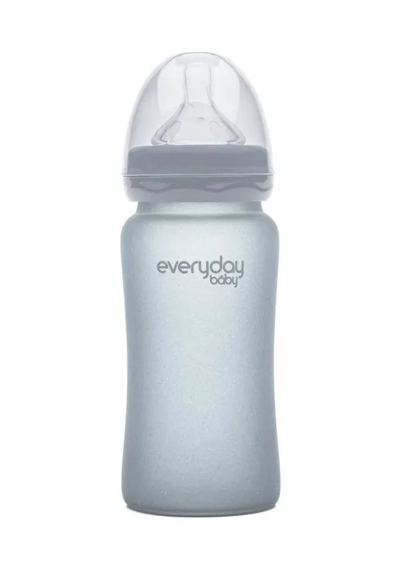 Everyday Baby nappflaska glas 240 ml, quiet grey