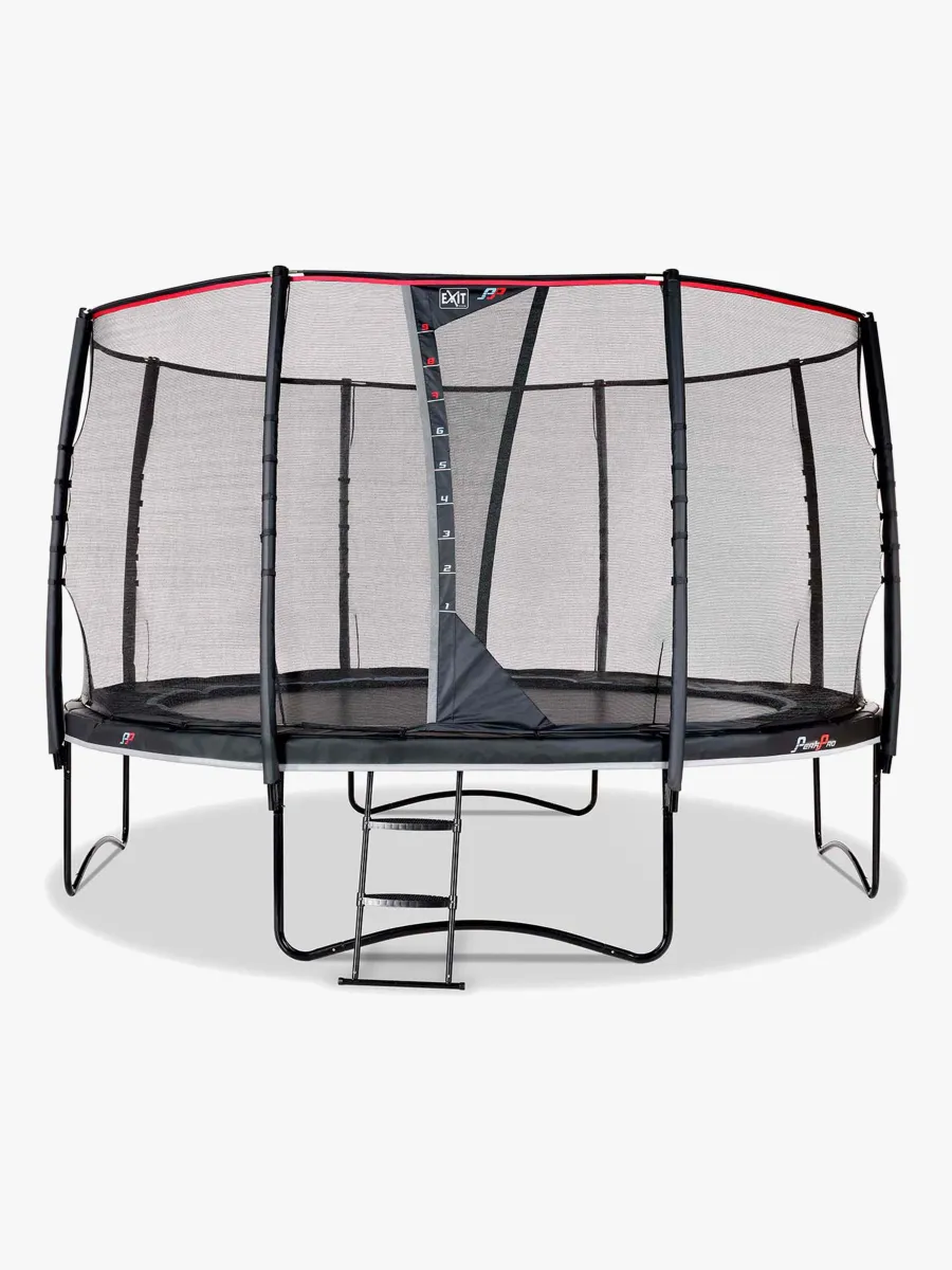 EXIT PeakPro Studsmatta Ø427 cm, Svart
