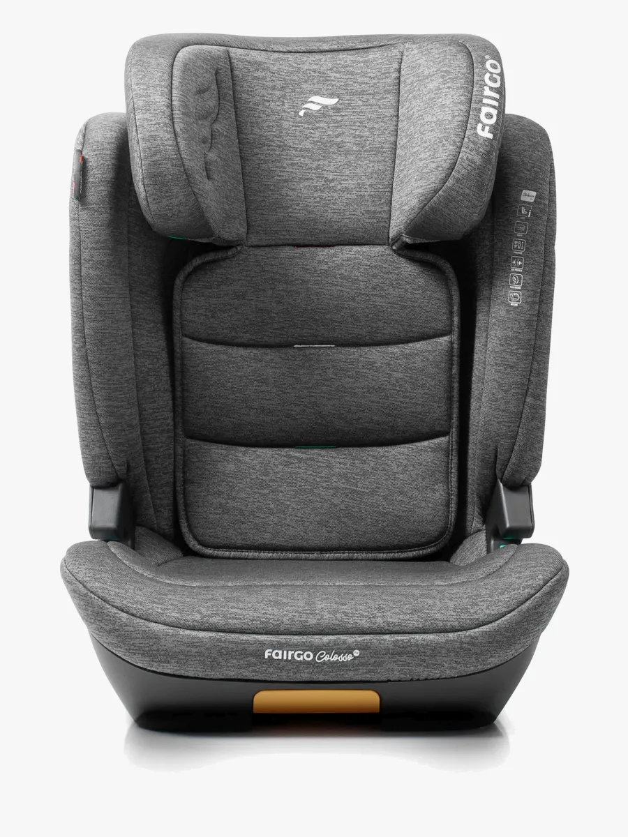 Fairgo Colosso i-Size Bältesstol, Stone Grey