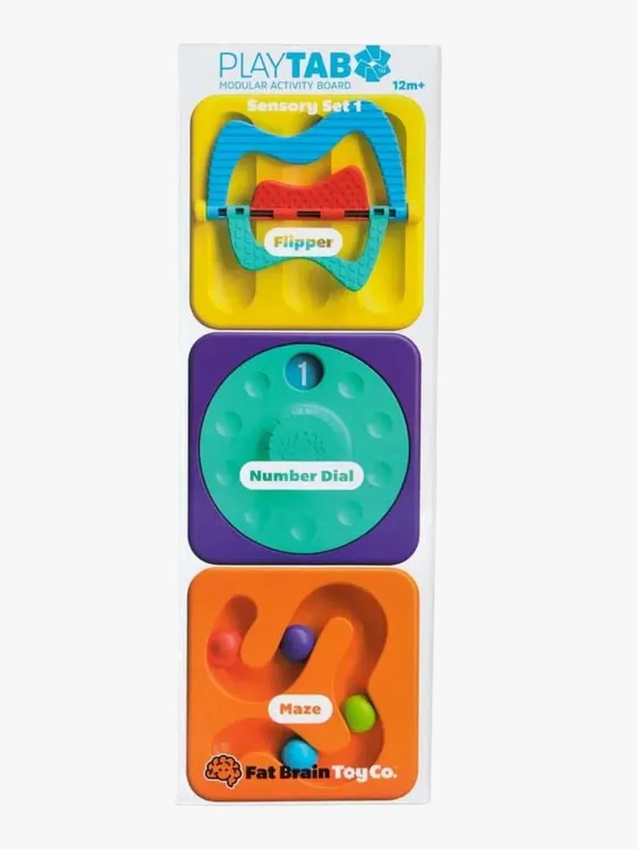 Fat Brain Play Tab Sensorisk Aktivitetsleksak Set 1
