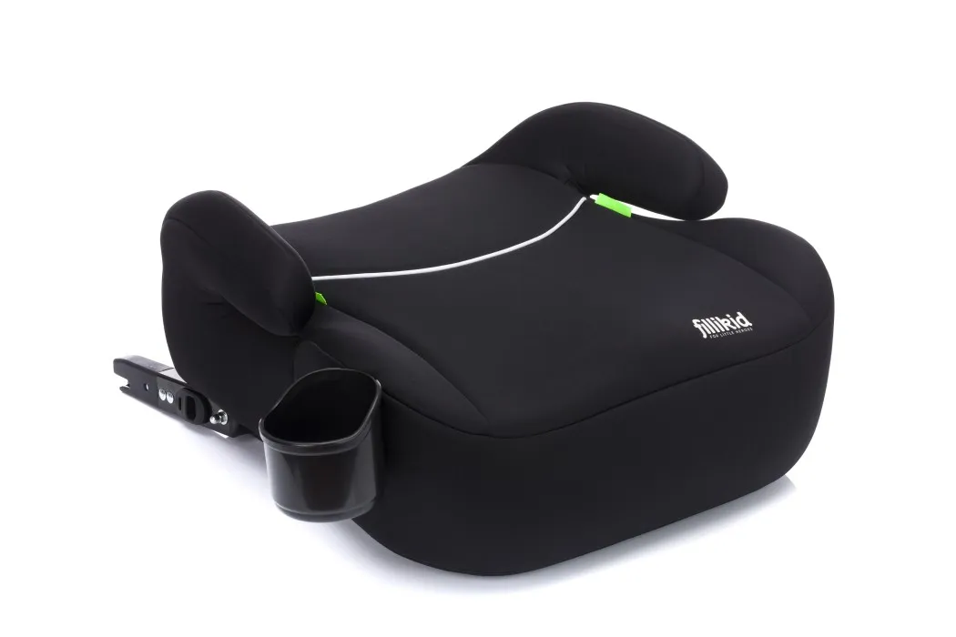 Fillikid I-Size Bälteskudde med Isofix (Svart)