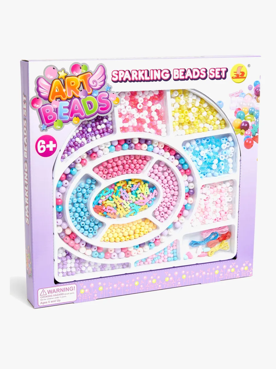 Fippla Art Beads  Glänsande Pärlset
