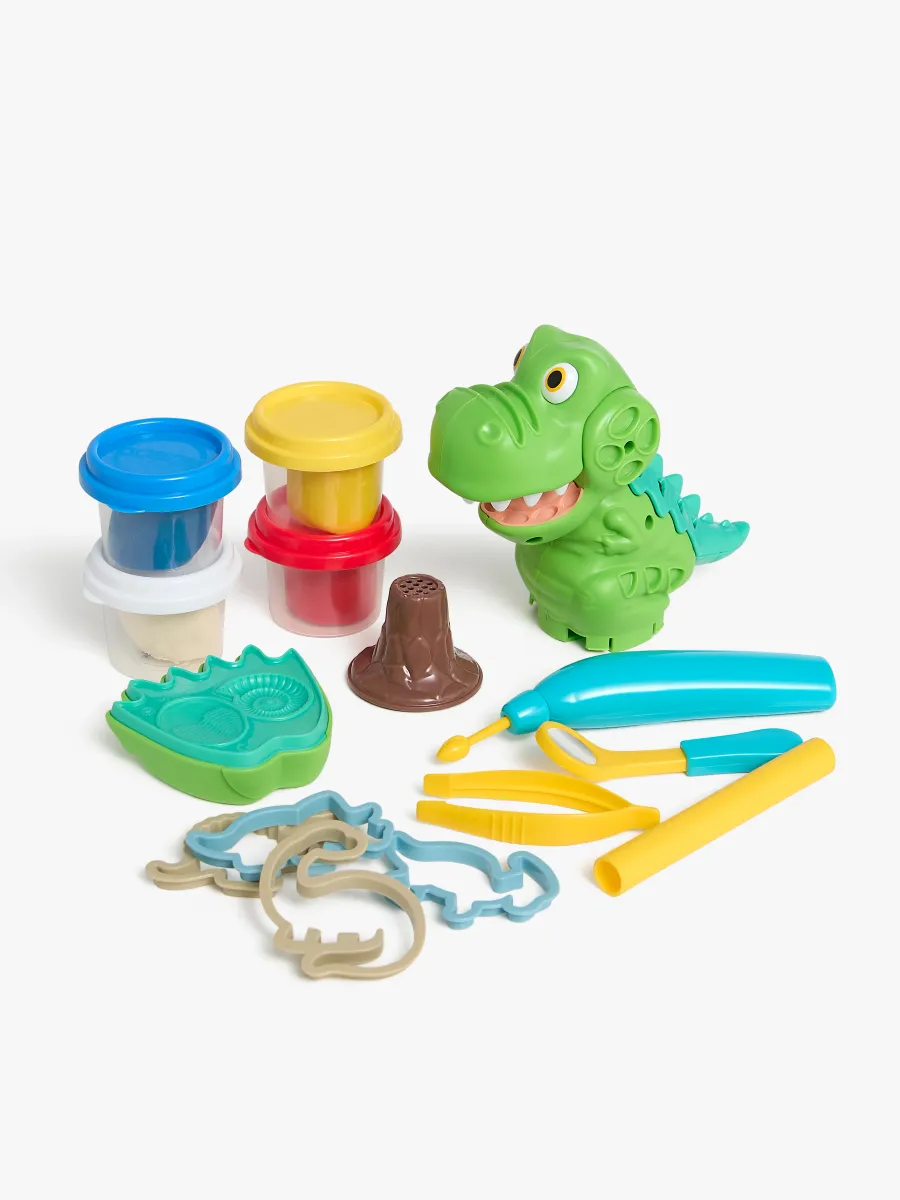 Fippla Dentist Dino Leklera 16 Delar