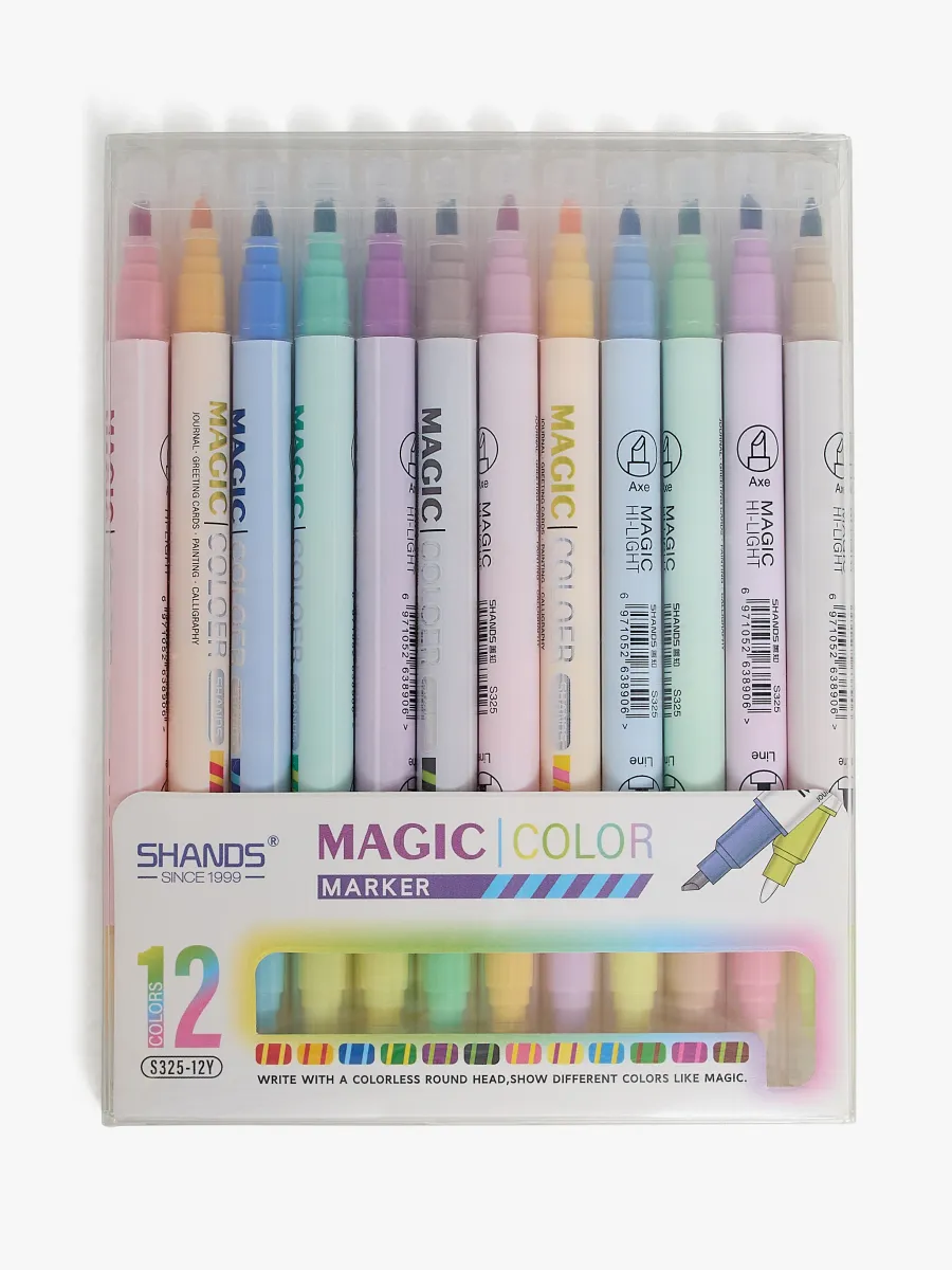 Fippla Magic Markeringspenna 12-Pack