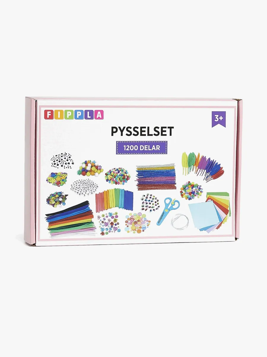 Fippla Stort Pysselset 1200 Delar