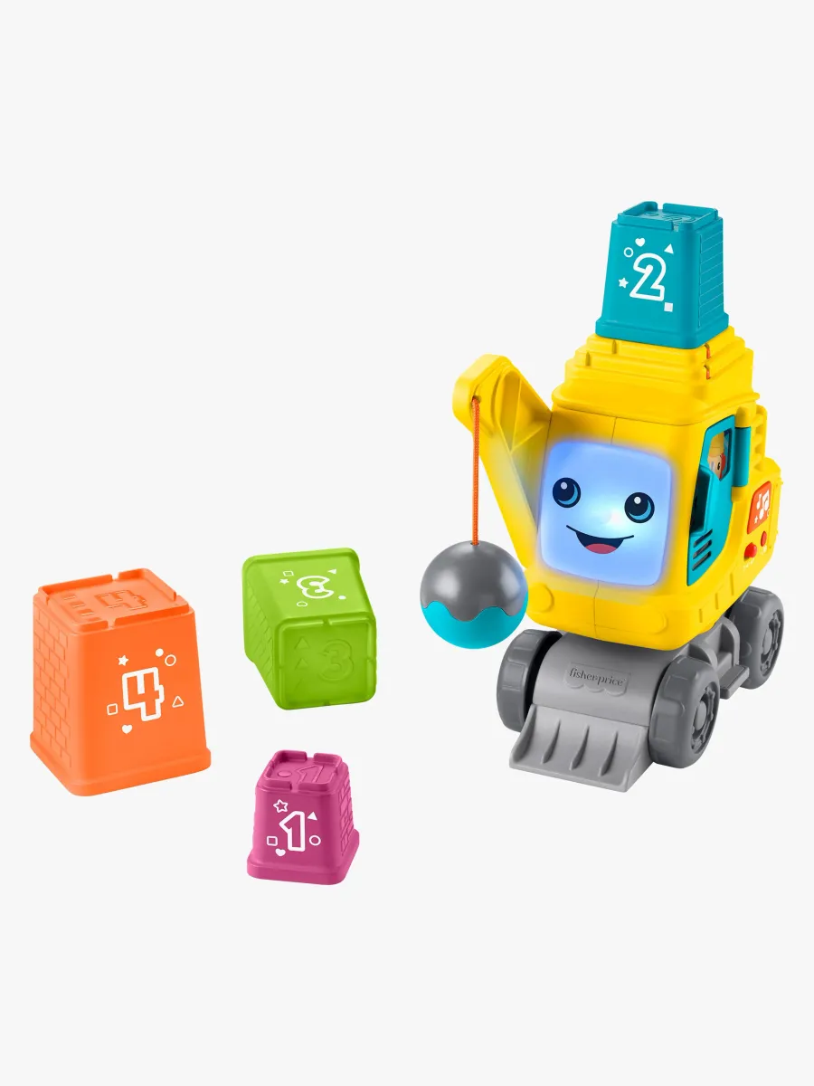 Fisher-Price Räkna och Stapla Kran