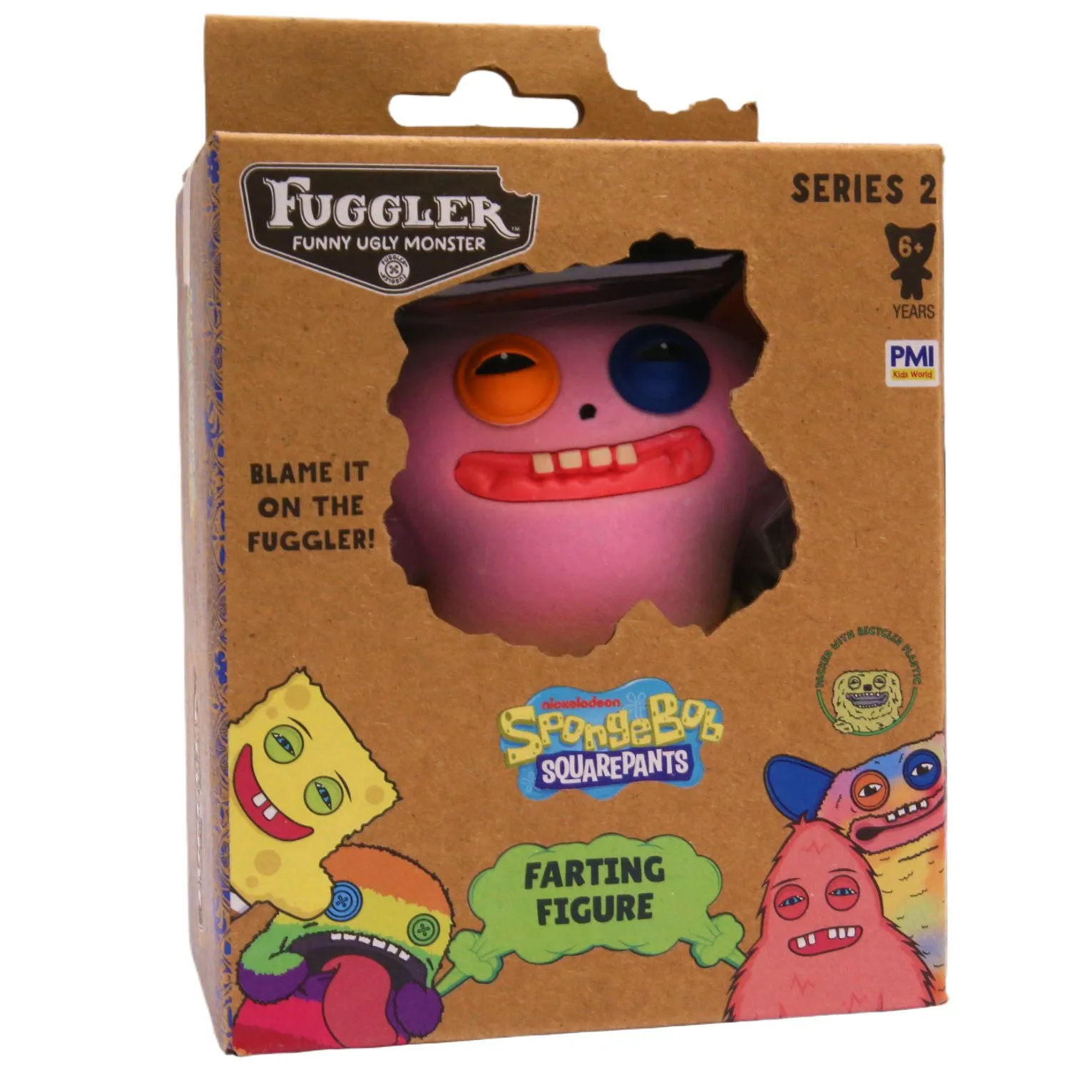 Fuggler Farting Figure s2 Mr Buttons - Fuggler -  Leksaksaffären