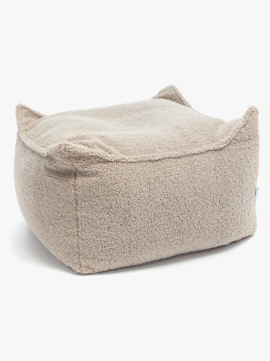 Furini Nila Sittpuff Bouclé, Cappucino