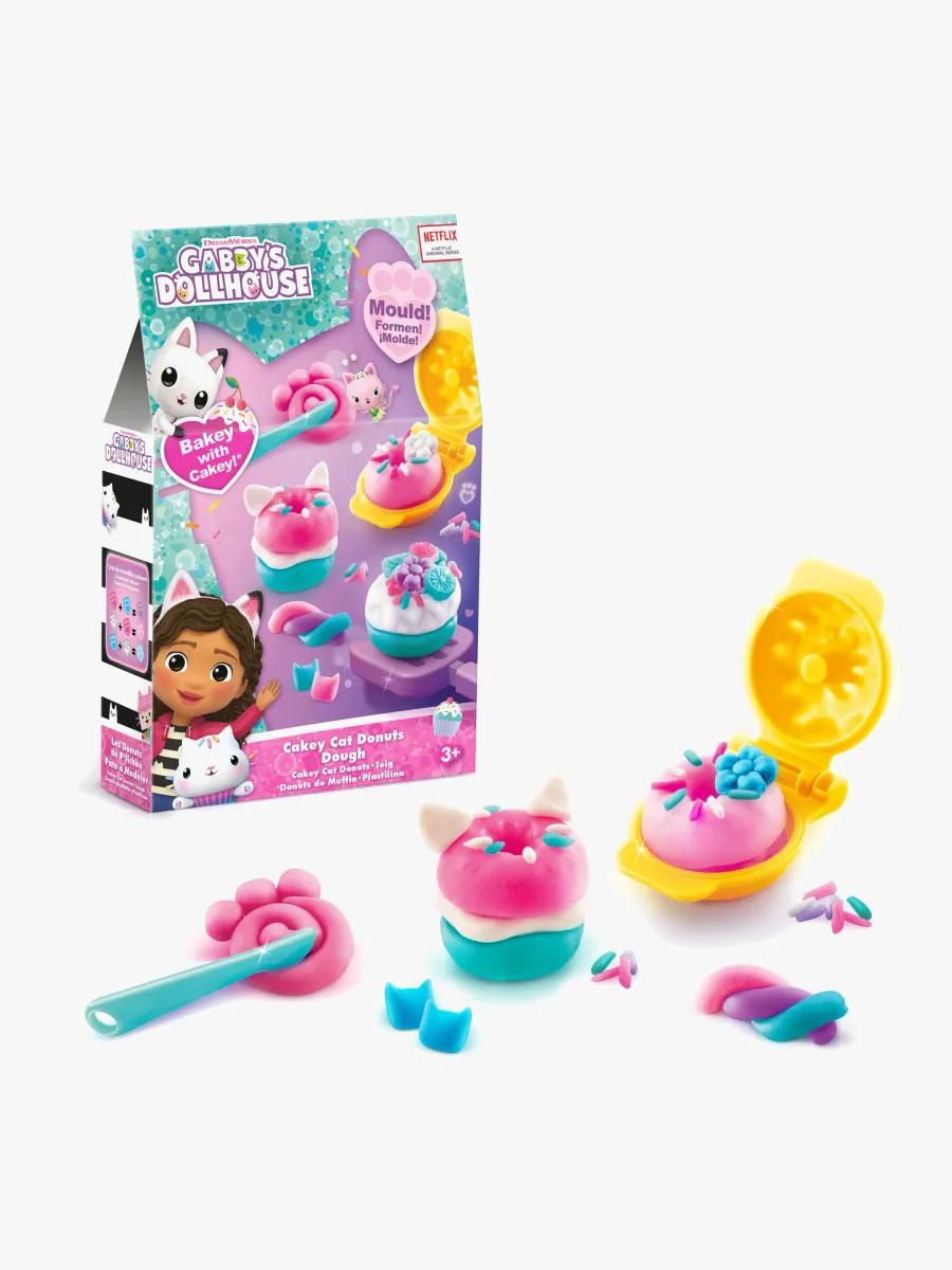 Gabby's Dollhouse Cakey Cat Donut Leklera