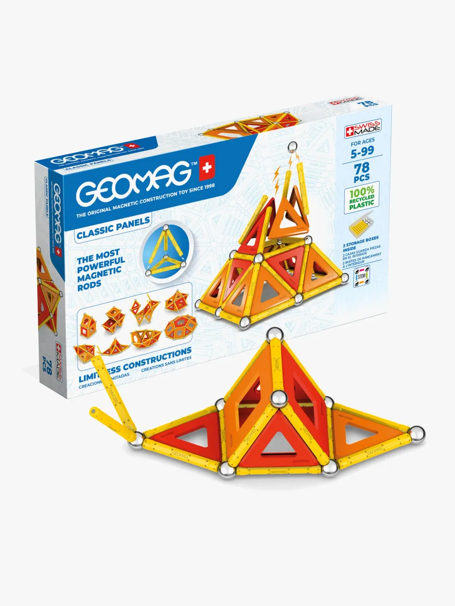 Geomag Byggsats Classic Panels 78 Delar