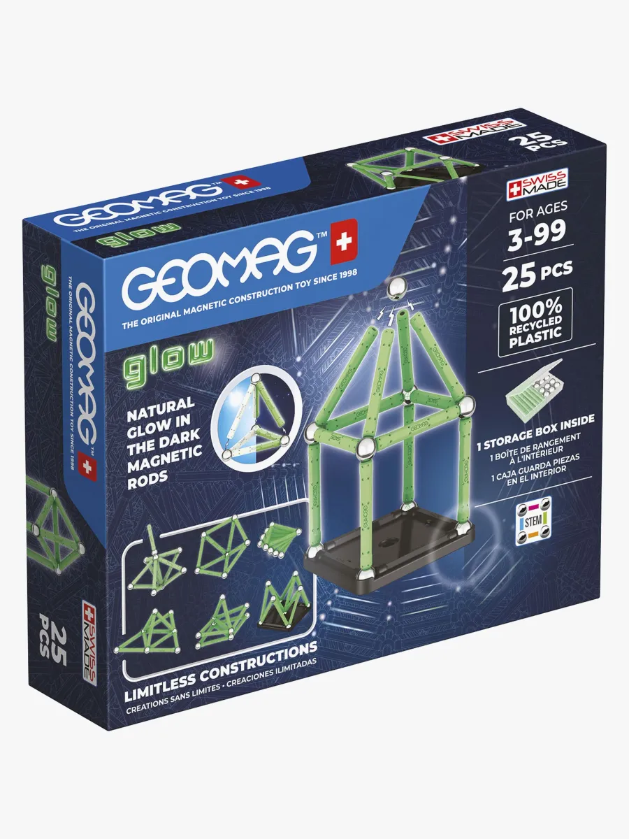 Geomag Glow Byggsats 25 Delar