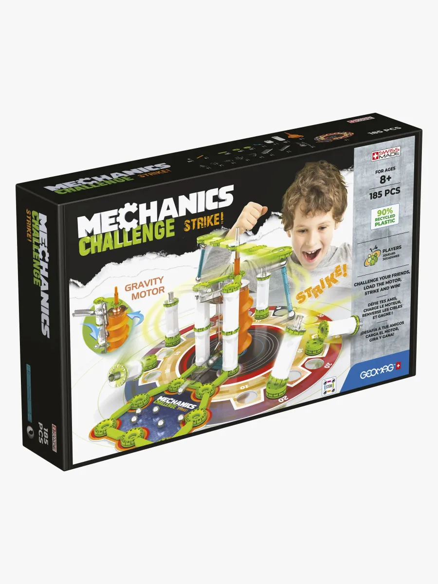 Geomag Mechanics Byggsats Challenge Strike 185 Delar