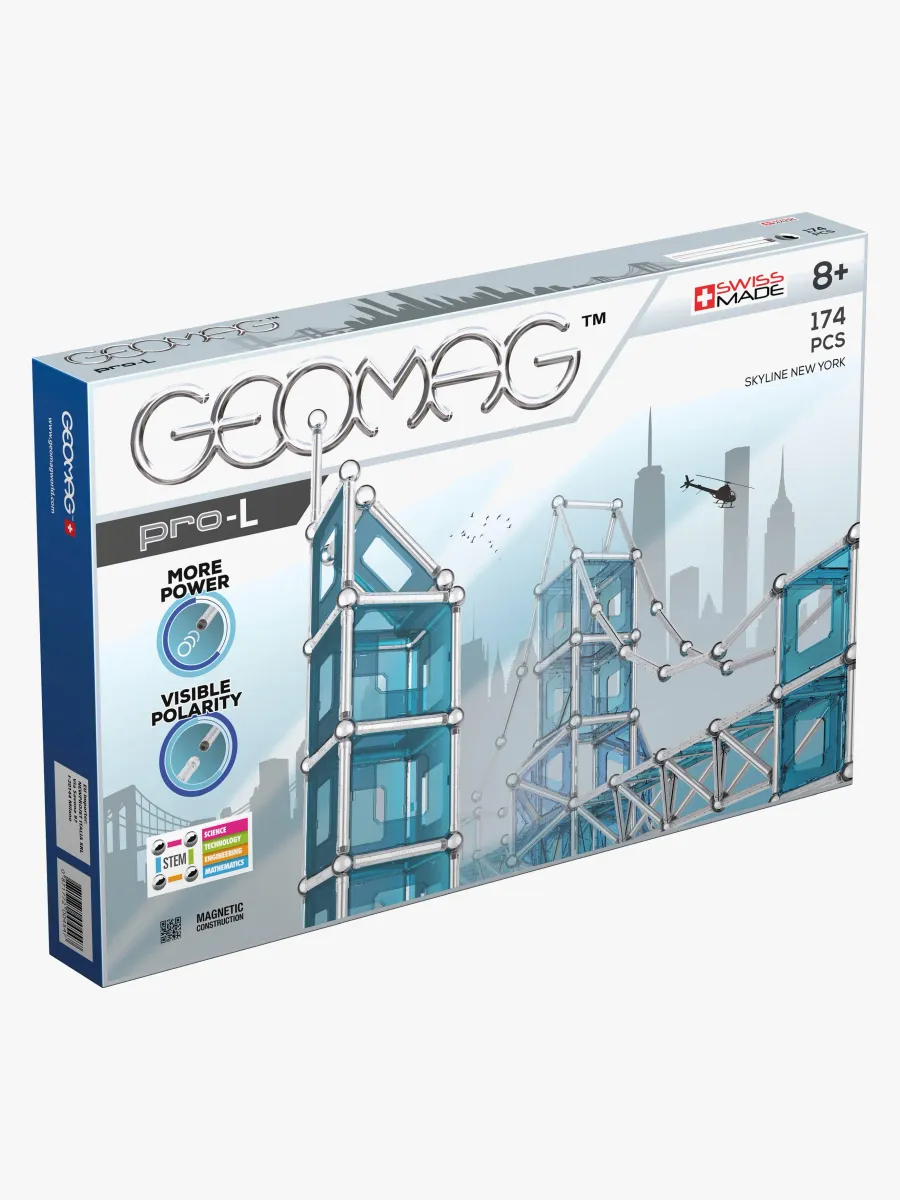 Geomag PRO-L  Skyline New York Byggsats 174 Delar