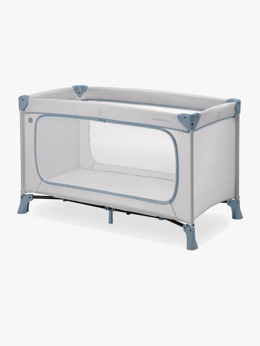 Hauck Dream N Play Plus Resesäng, Dusty Blue