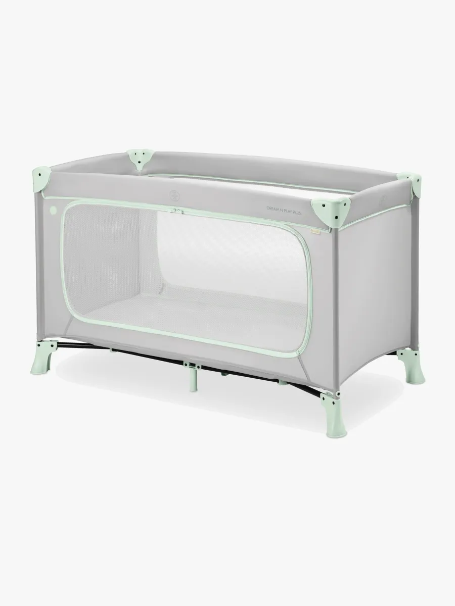 Hauck Dream N Play Plus Resesäng, Dusty Mint