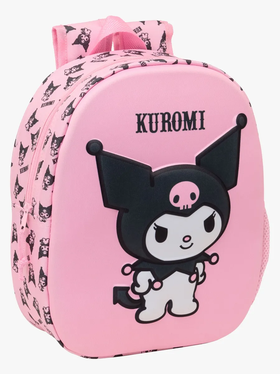Hello Kitty Kuromi 3D Ryggsäck 8,5L, Ljusrosa