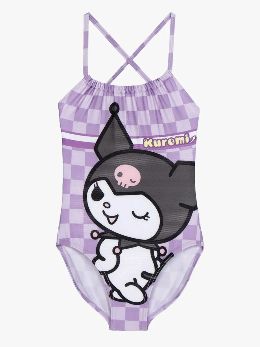 Hello Kitty Kuromi Baddräkt, Syren, 128-134
