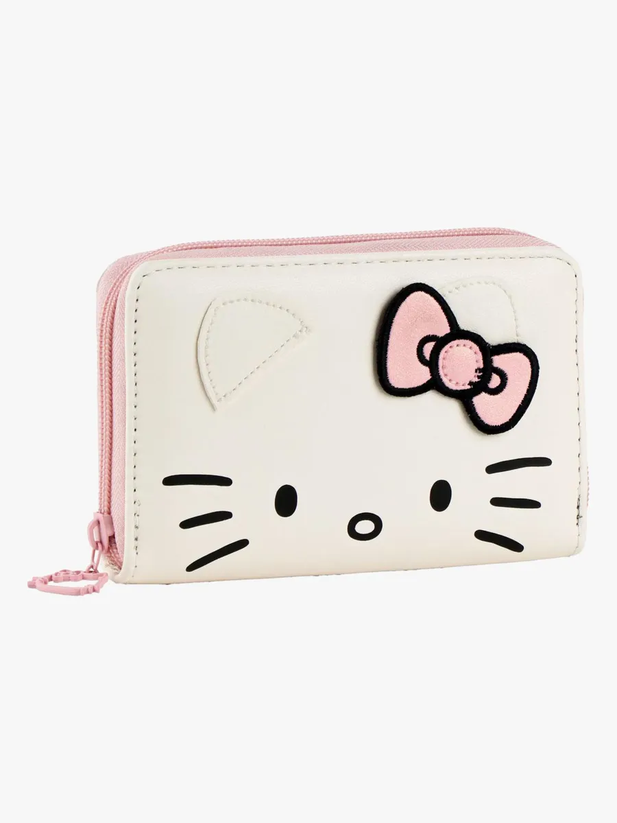 Hello Kitty Plånbok, Vit/rosa
