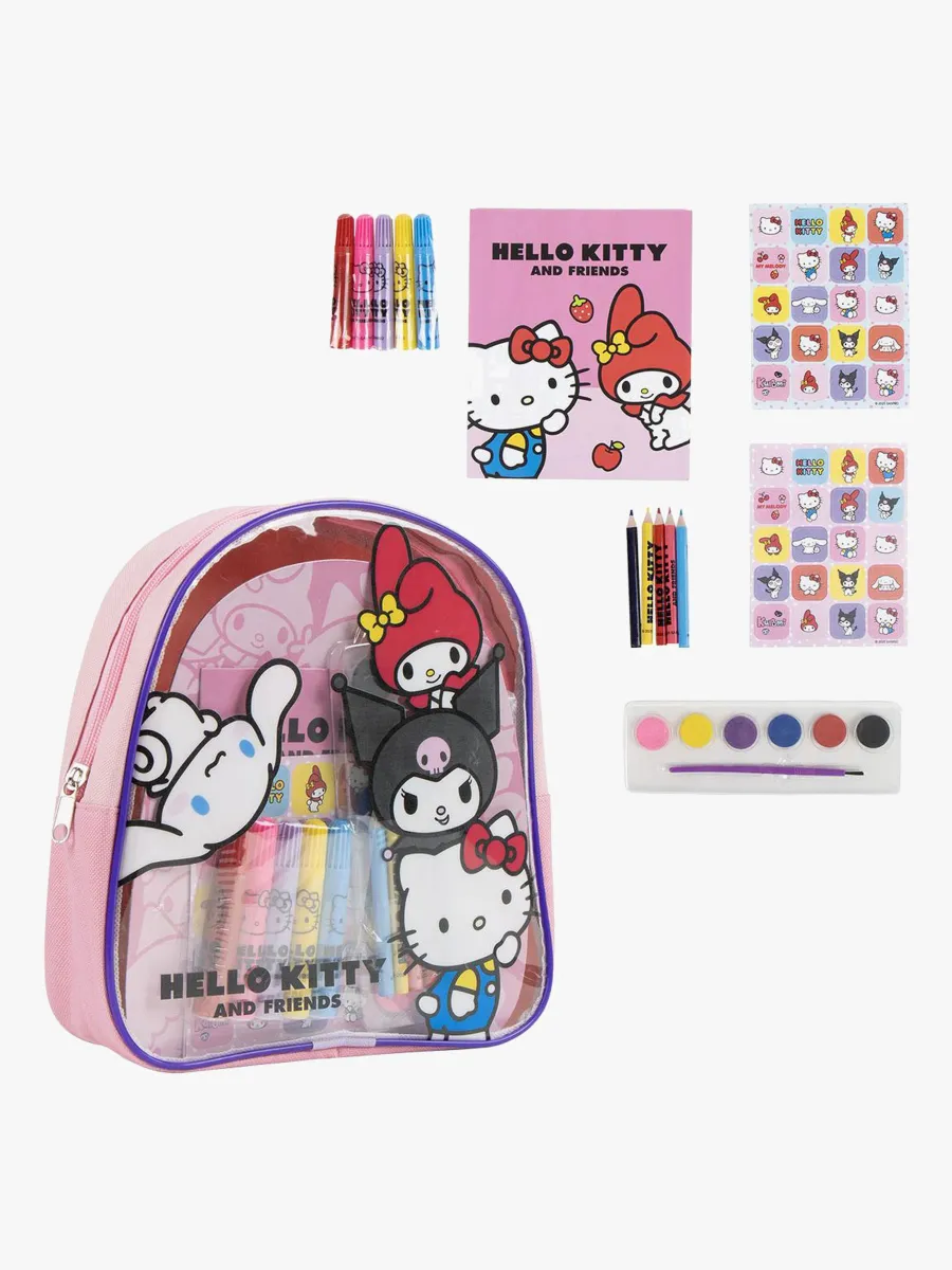 Hello Kitty Ryggsäck &  Målarset
