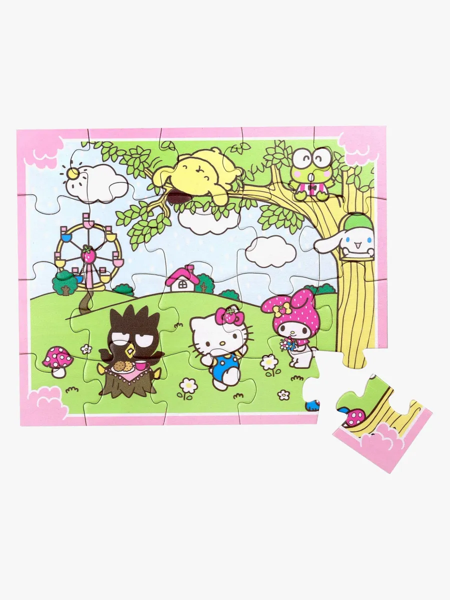 Hello Kitty Träpussel 20 Bitar