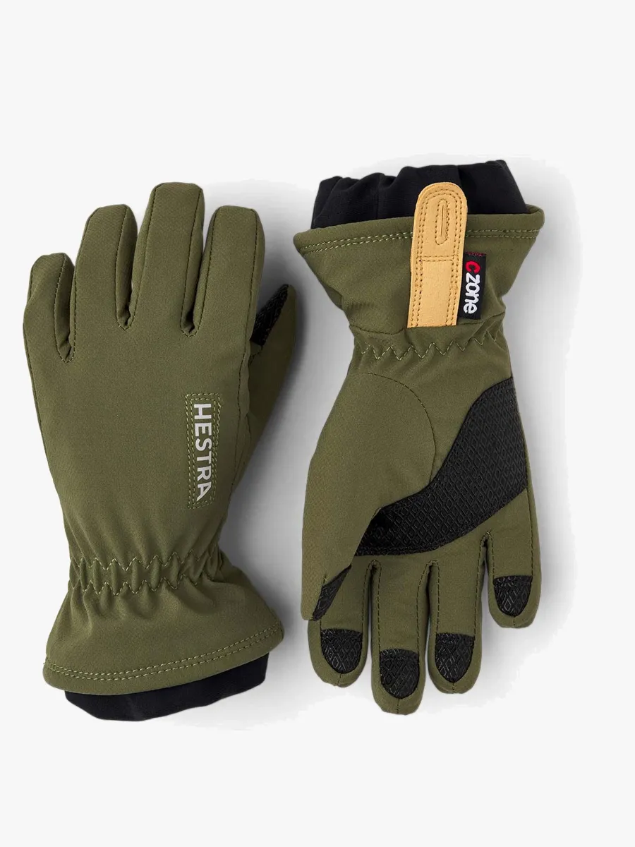 Hestra Czone Pluto JR Handskar, Olive, 4