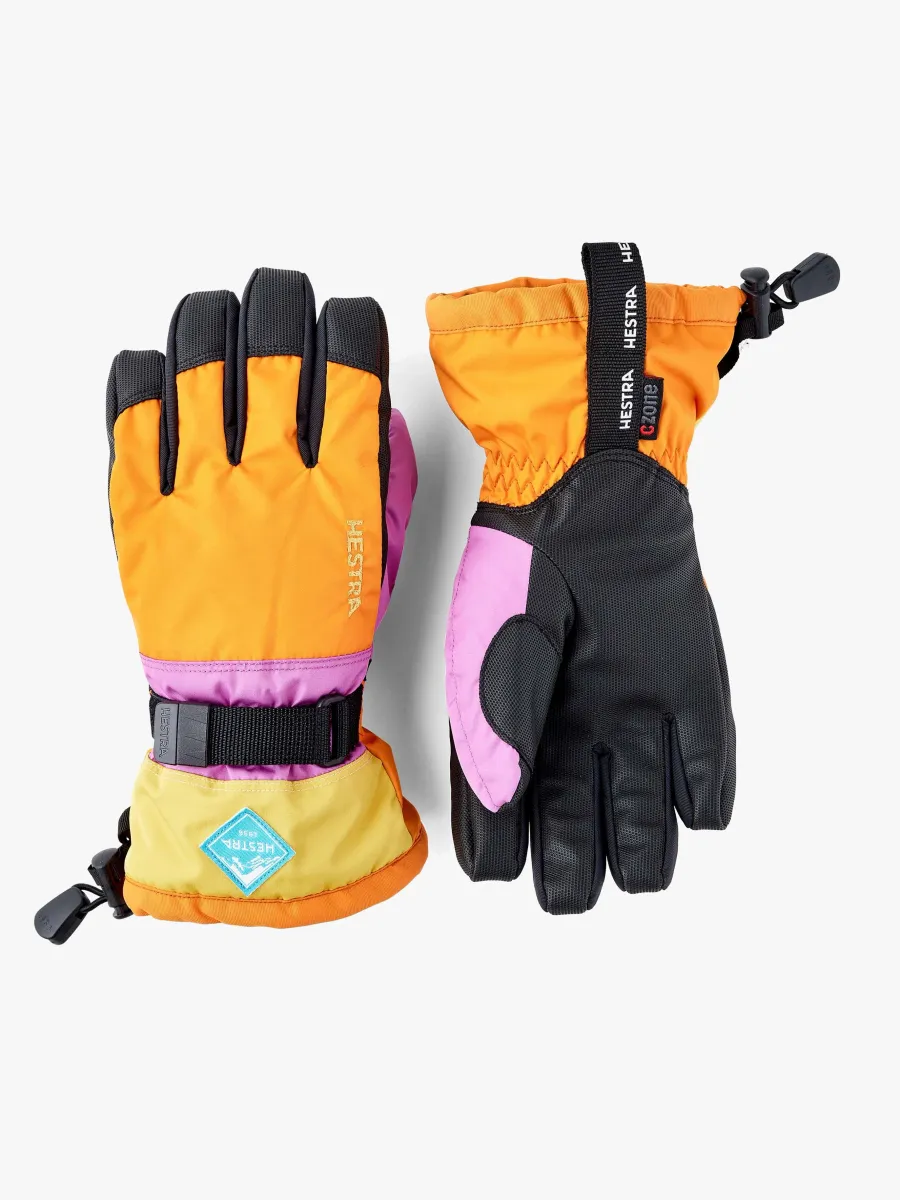 Hestra Gauntlet CZone JR Vantar, Orange, 7