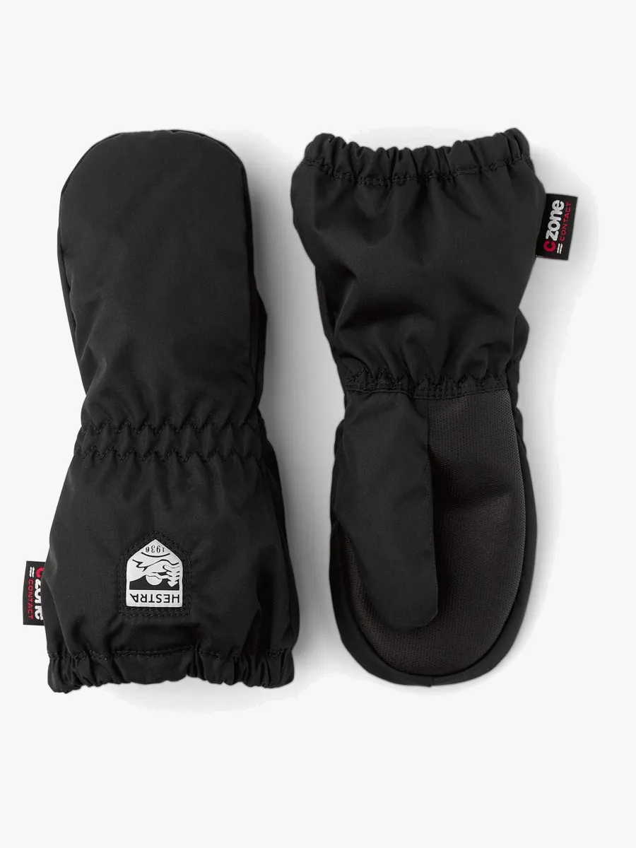 Hestra Kid's Czone Contact Handskar, Black, 2 år