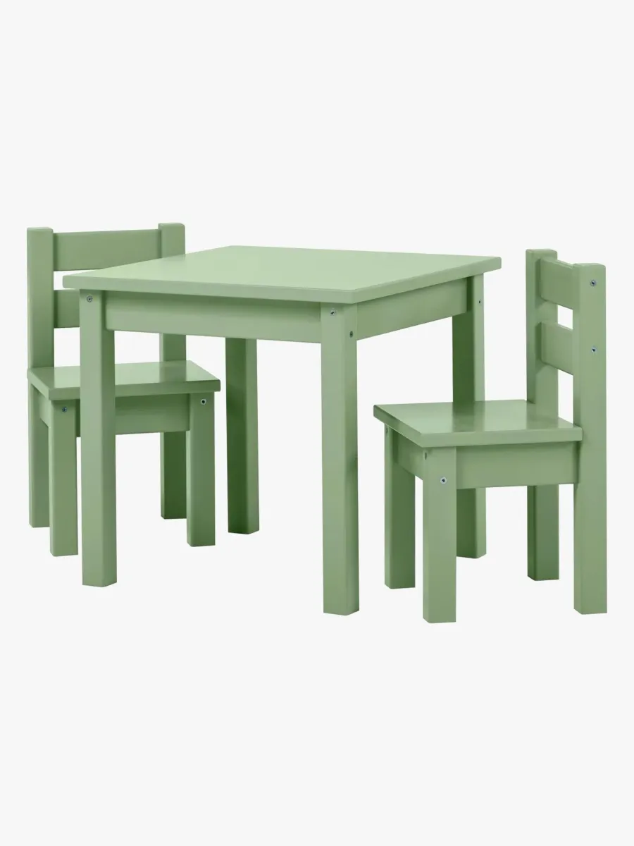 Hoppekids Stol Bord MADS, Pale Green