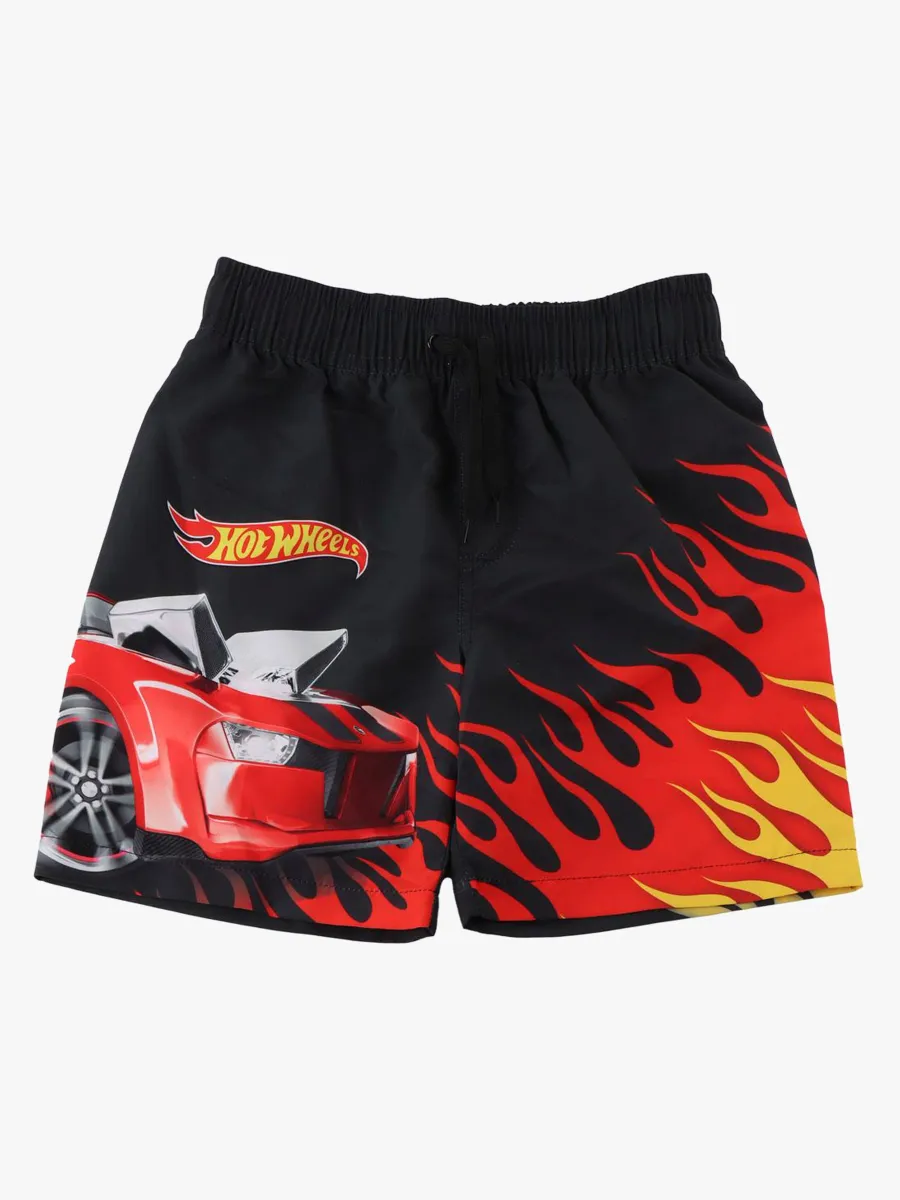Hot Wheels Badshorts, Svart, 128-134
