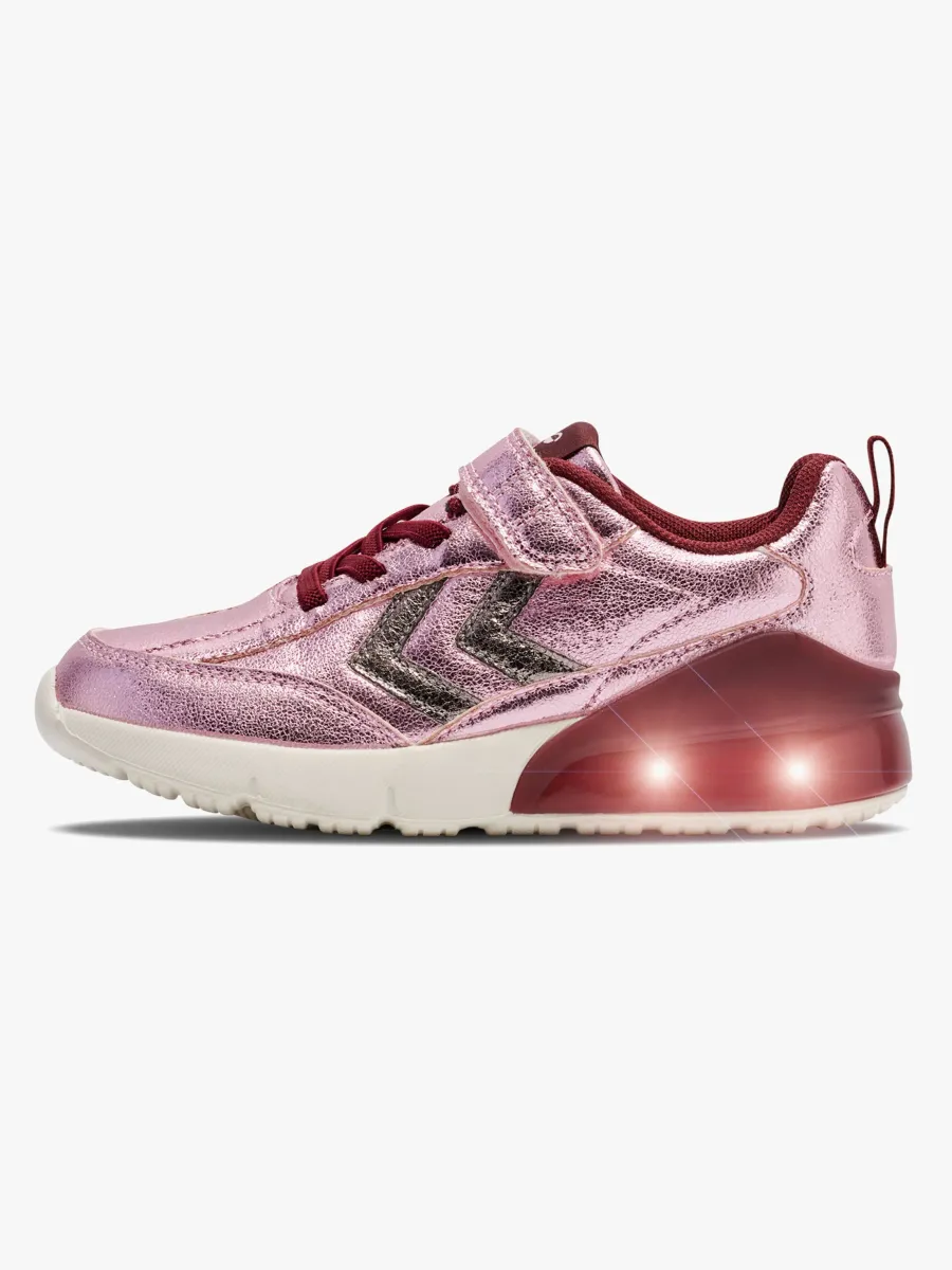 Hummel Daylight Glitter Jr Sneakers, Roseate Spoonbill, 31
