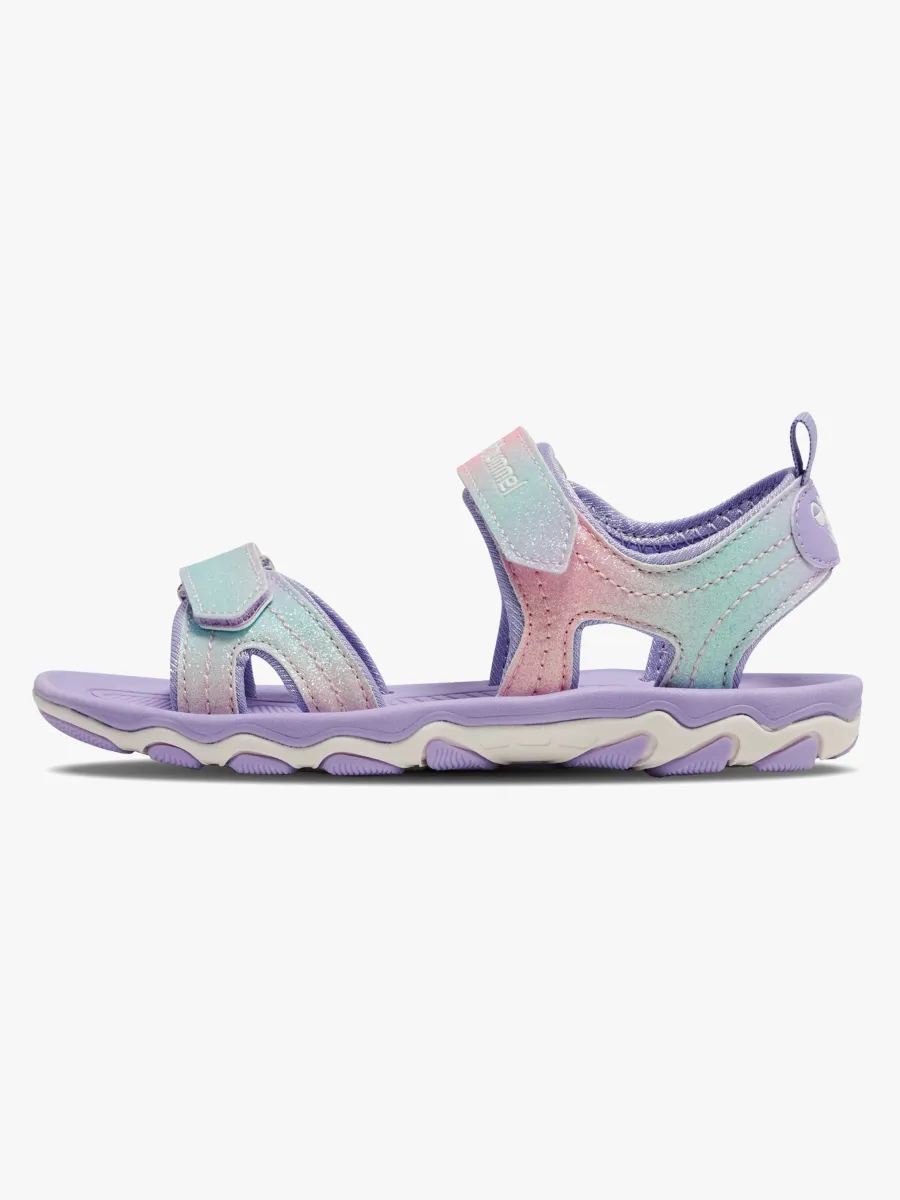 Hummel Glitter Jr Sandaler, Multi Color Pink, 31