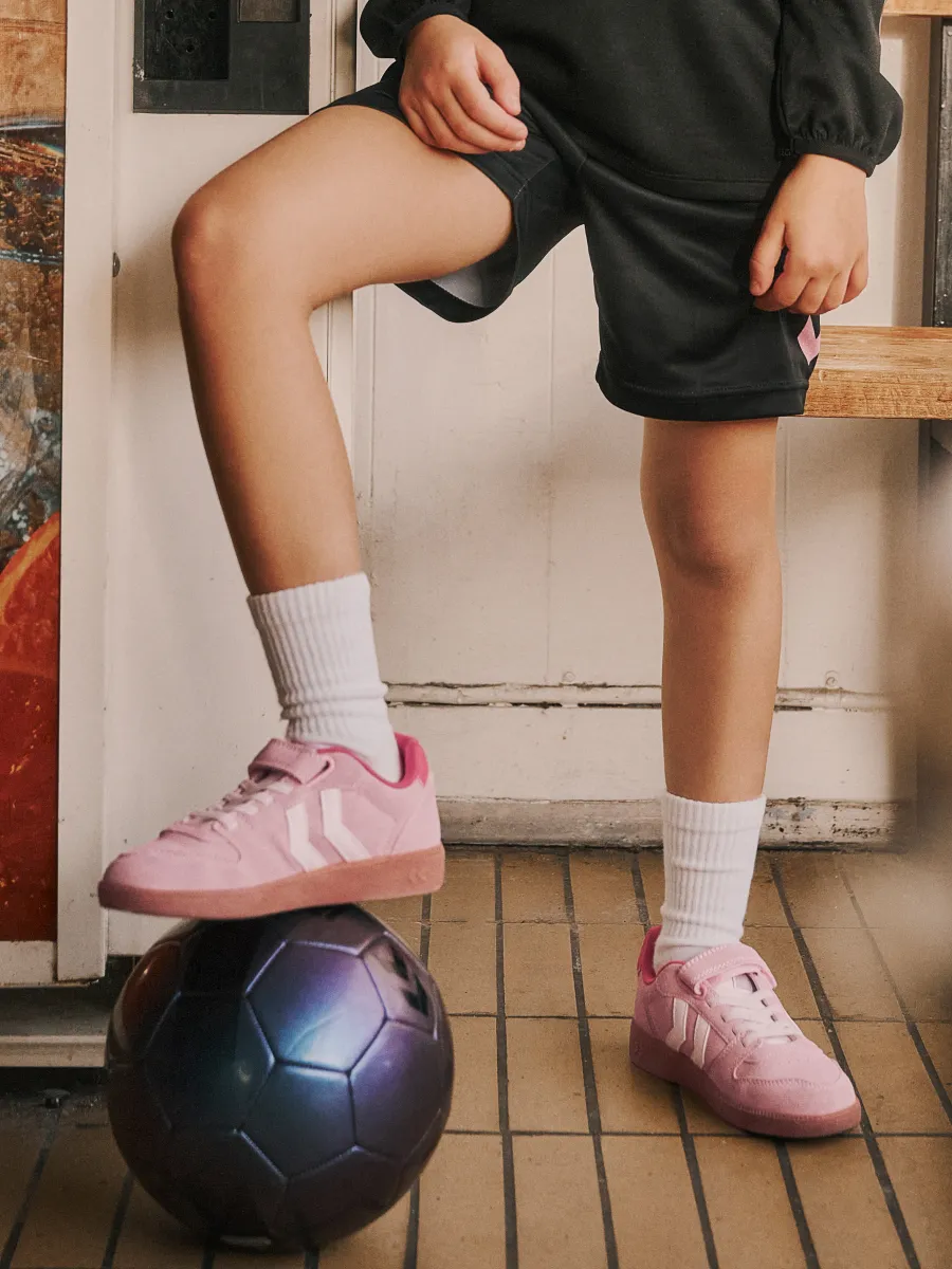 Hummel Handball Perfect CL Jr Sneakers, Roseate Spoonbill, 27