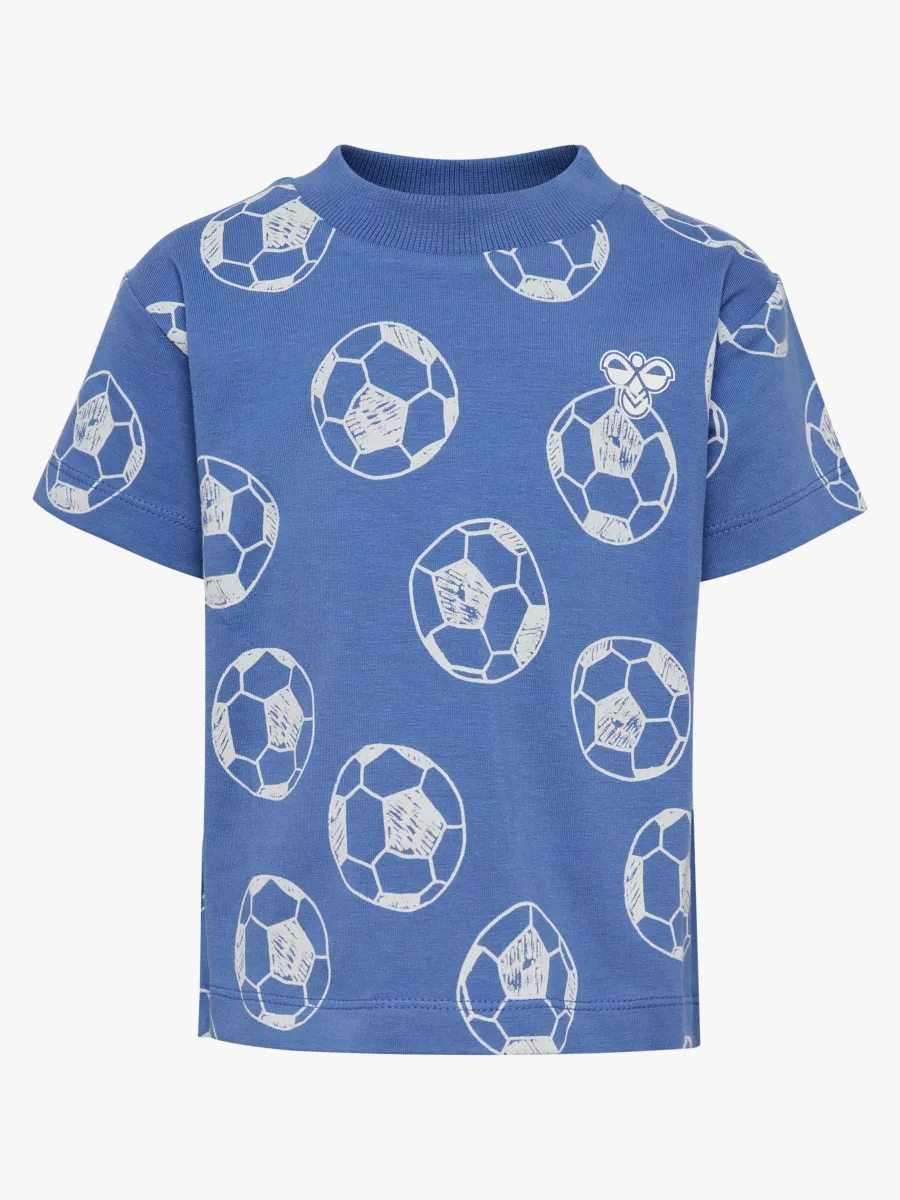 Hummel Mini Loose T-shirt, Dutch Blue, 110