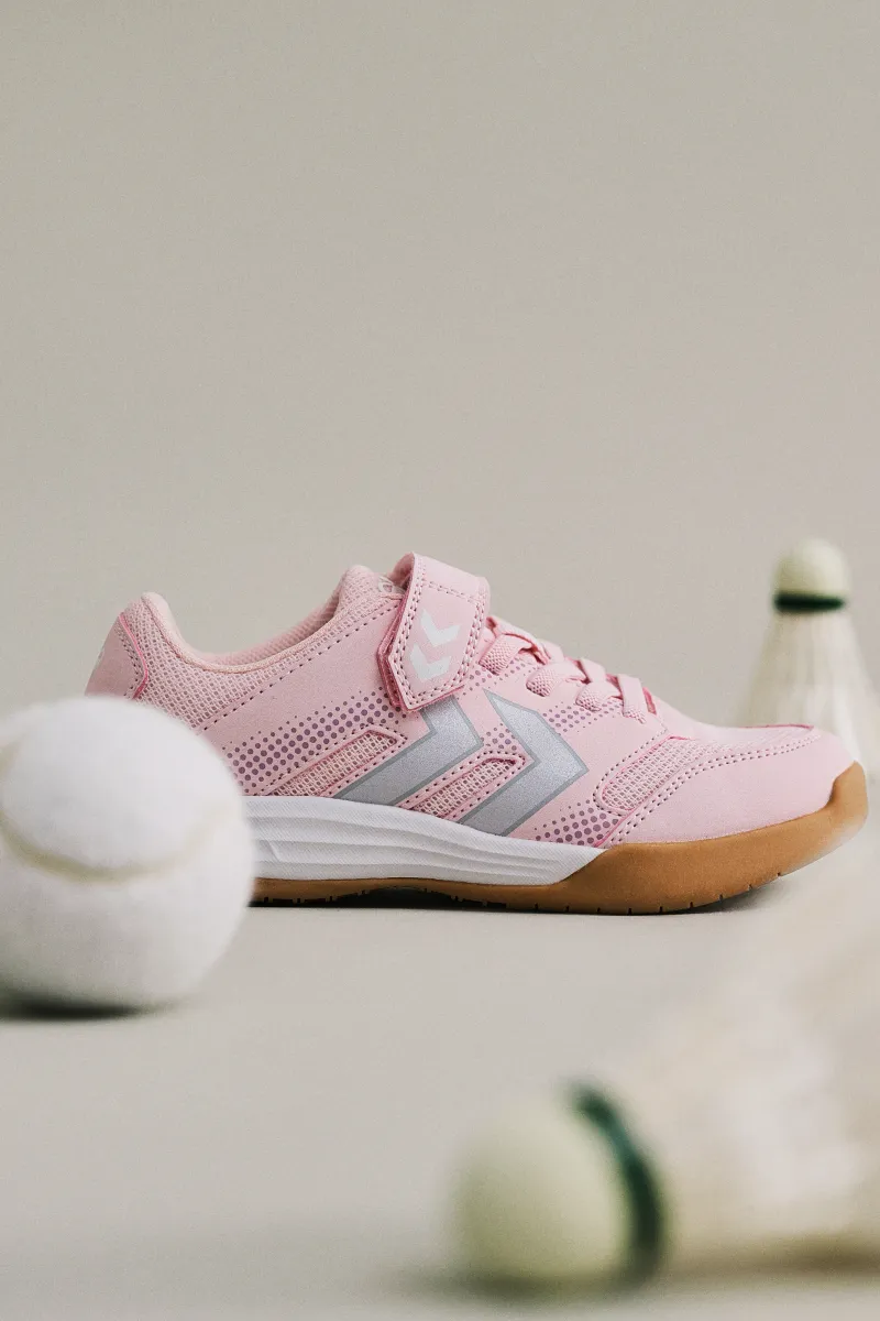 Hummel Multiplay Stable Jr Träningsskor, Pink-A-Boo, 31