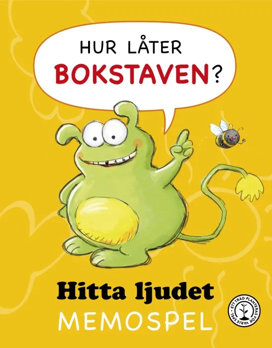 Hur låter bokstaven? Hitta ljudet Memospel