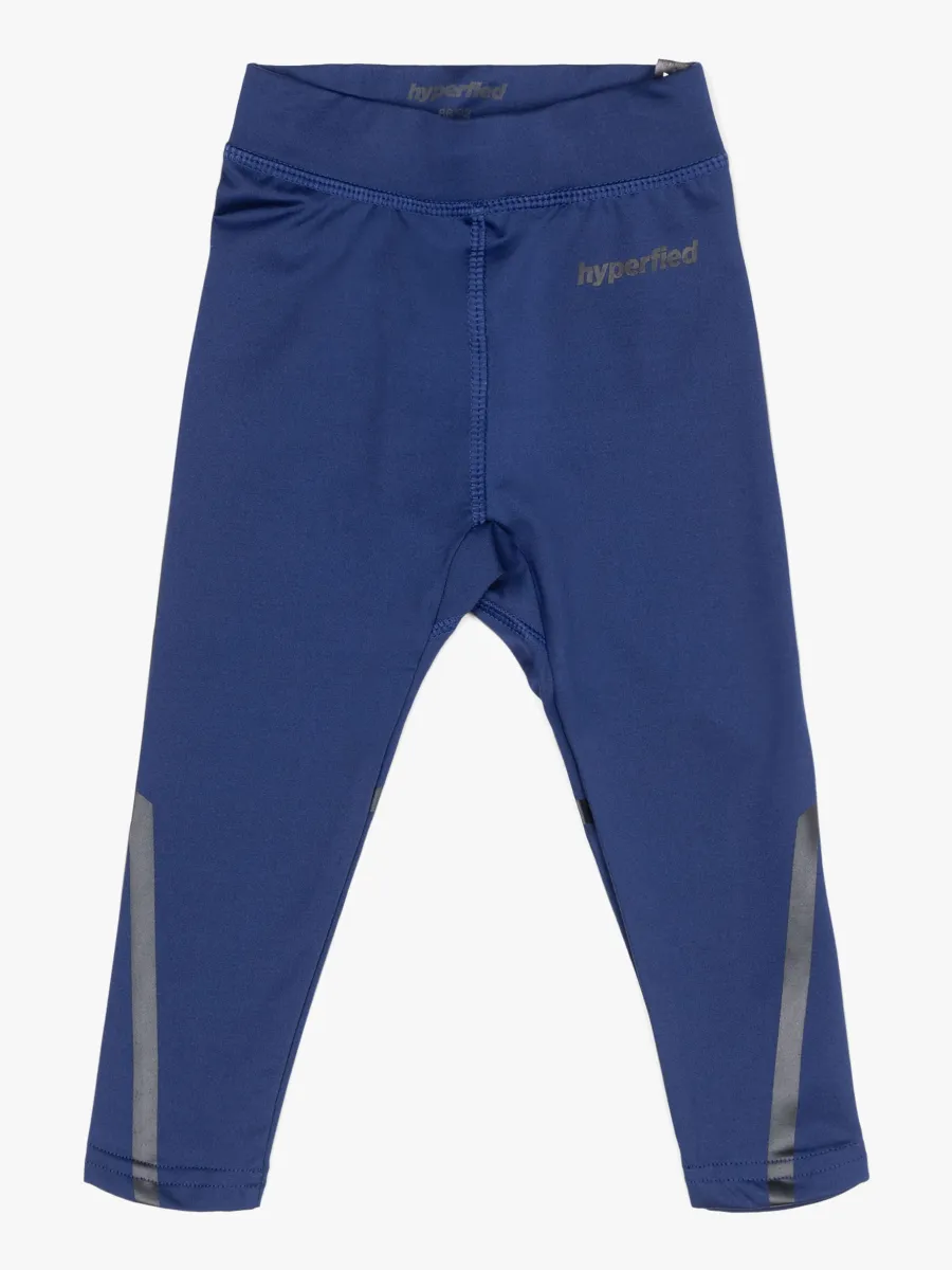Hyperfied Running Tights, Medieval Blue 146-152