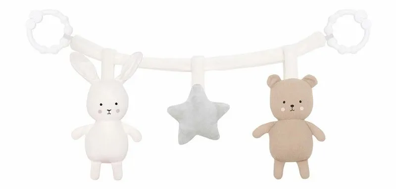 Jabadabado barnvagnshänge teddy & bunny