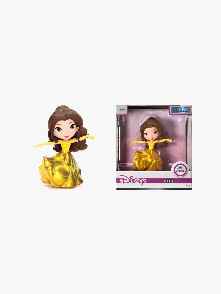 Jada Disney Prinsessan Belle Figur med Guldklänning
