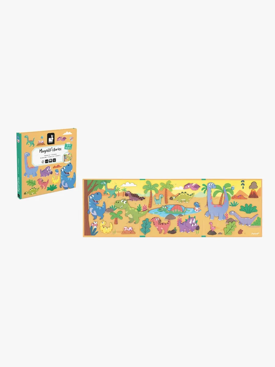Janod Magneti'Stories Magnetset Dinosaurier 30 st