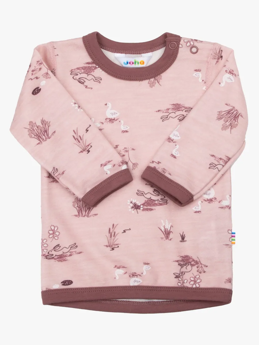 Joha Tröja Merinomix, Light Pink, 80